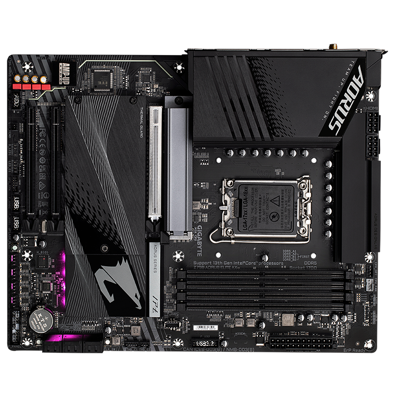 Mother Z790 Aorus Elite Ax Ddr5 Gigabyte 13gen