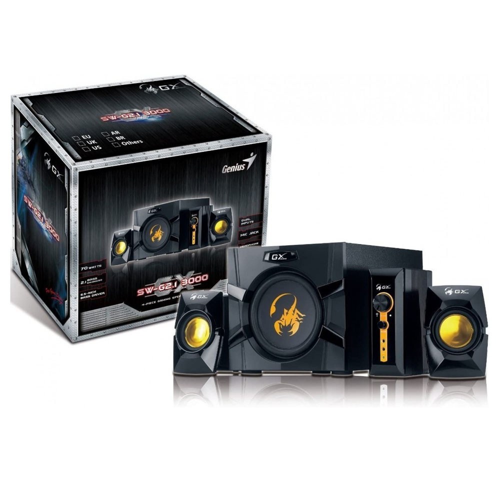 Parlante Sw-g2.1 3000 Ii Gx Gaming Genius
