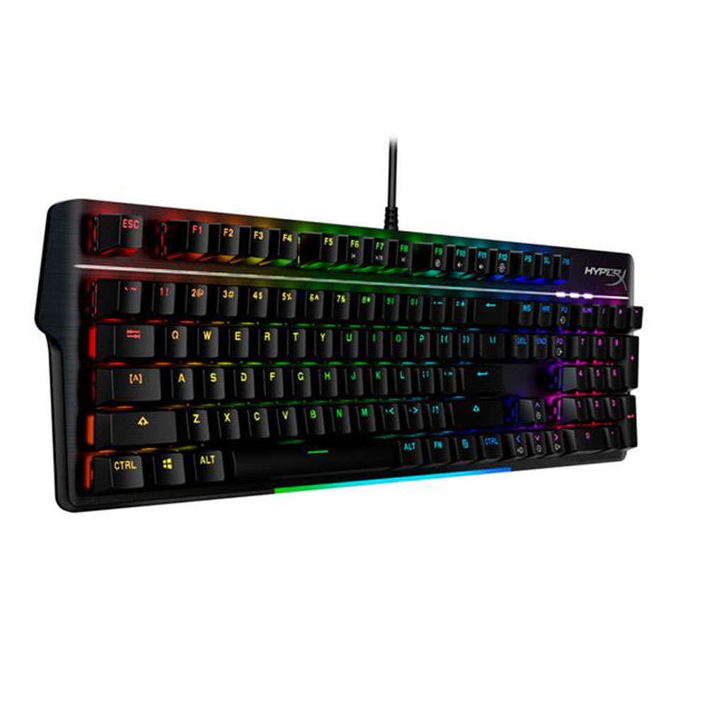 Teclado Alloy Mkw100 Red Linear Rgb Us Hyperx Hp