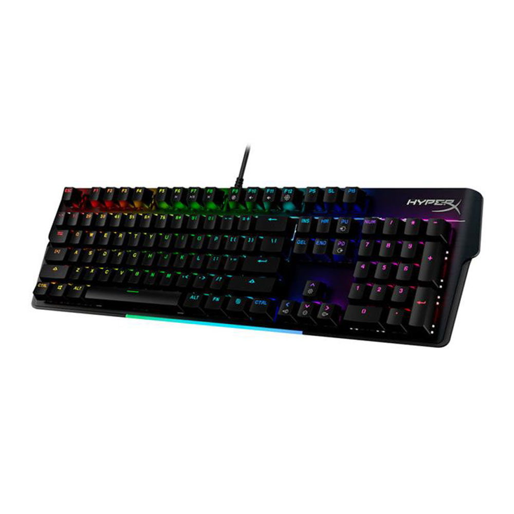 Teclado Alloy Mkw100 Red Linear Rgb Us Hyperx Hp