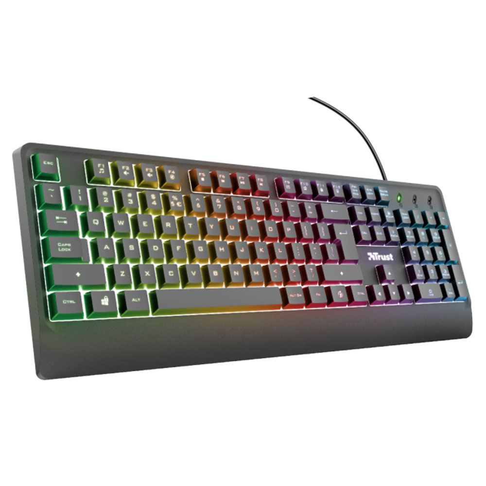 Teclado Ziva Led Membrana Trust