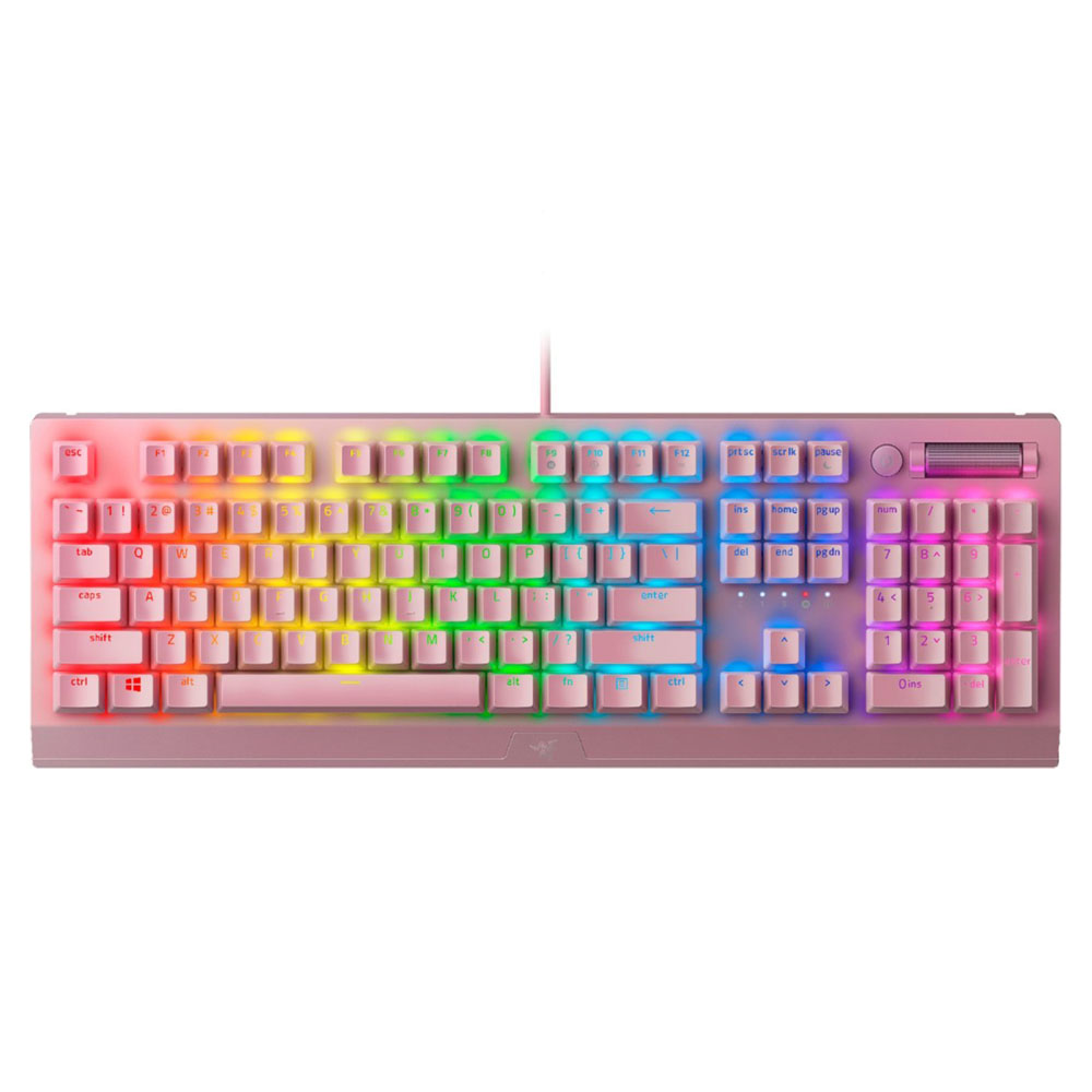 Teclado Blackwidow V3 Quartz Edition Green Switch Razer