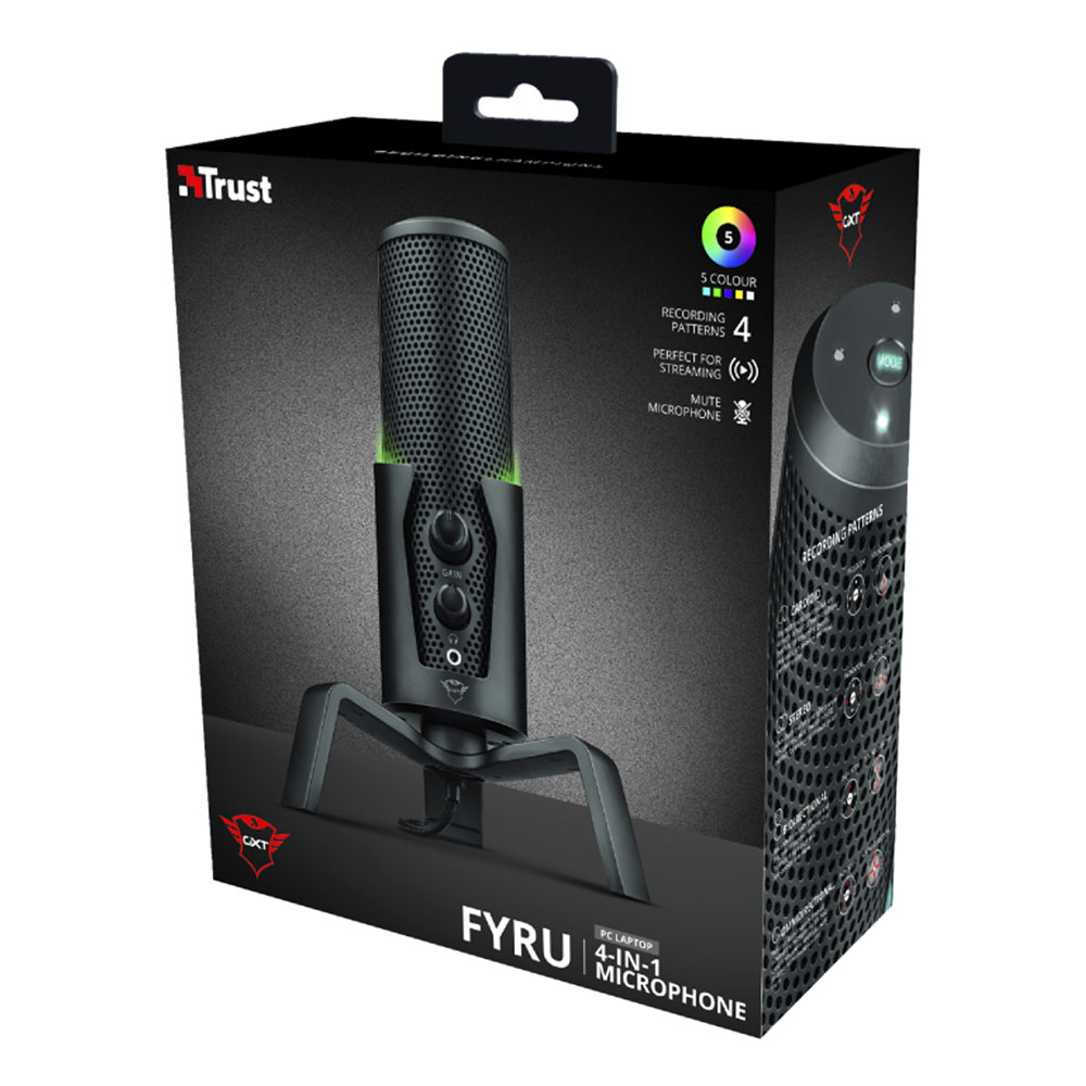 Microfono Fyru Streaming Gxt258 Trust