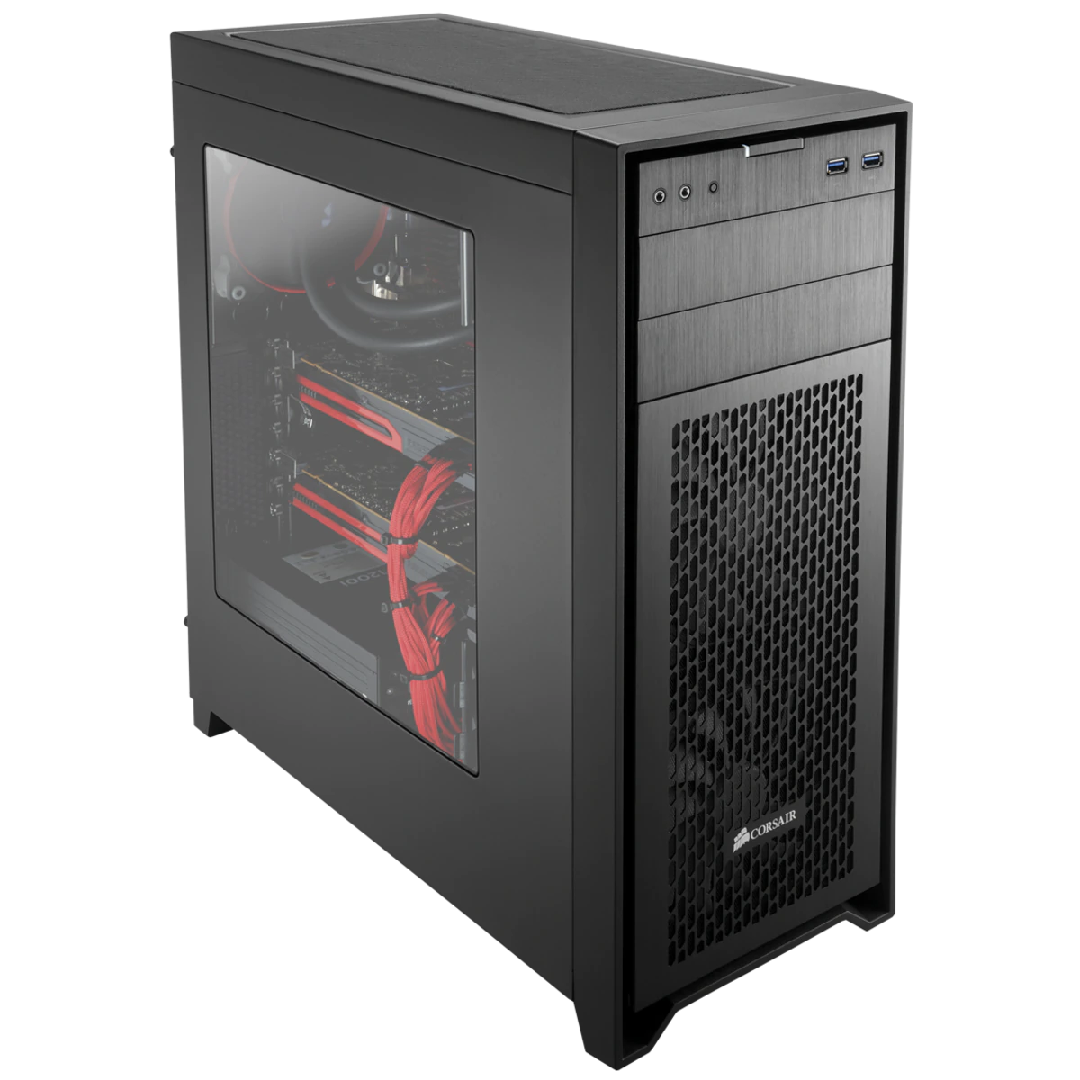 Gabinete Obsidian 450d Black Corsair