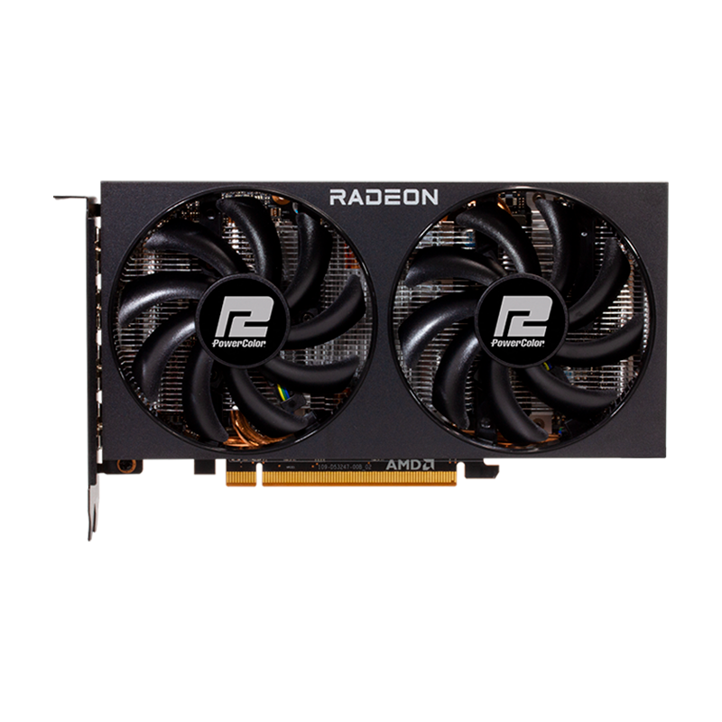 Placa De Video Radeon Rx 6600 Xt Fighter Powercolor