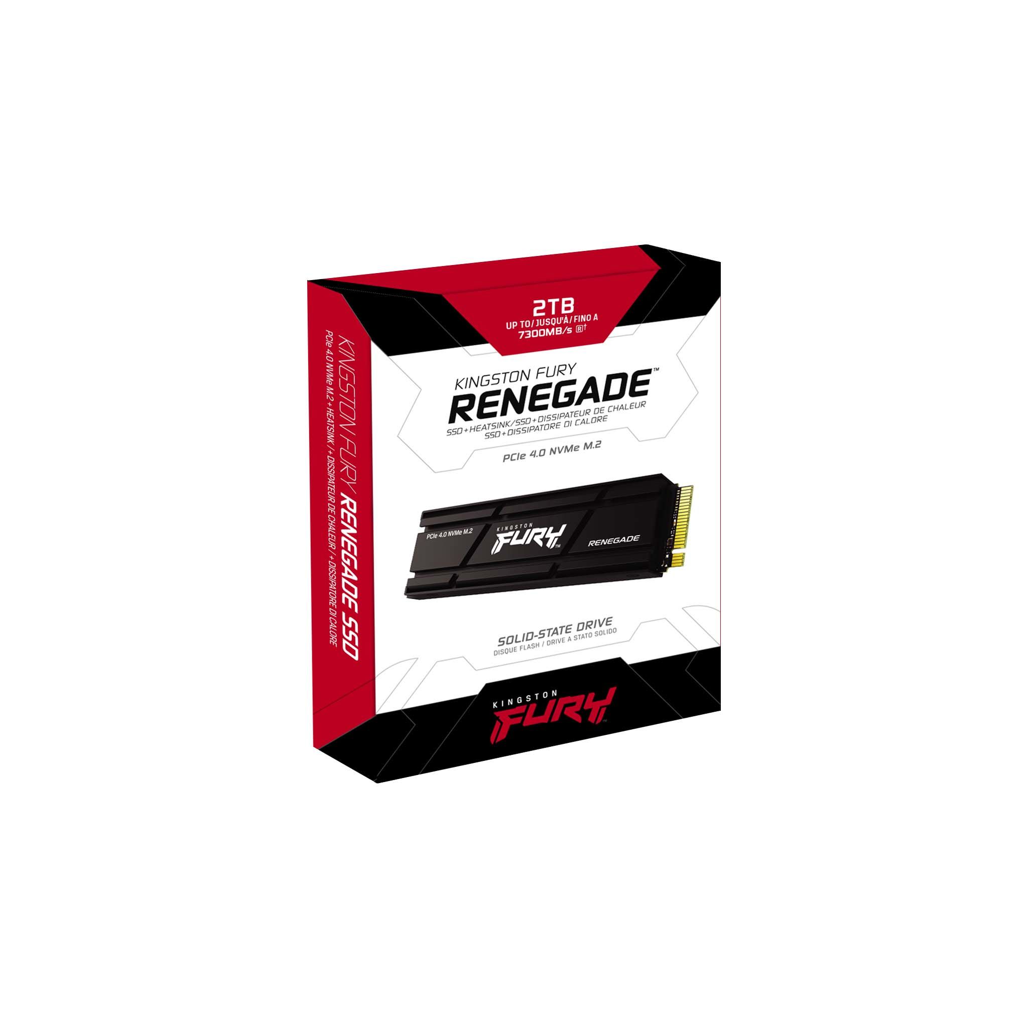 Disco Ssd 2tb M.2 Nvme Fury Renegade Gen4 C-dis Kingston