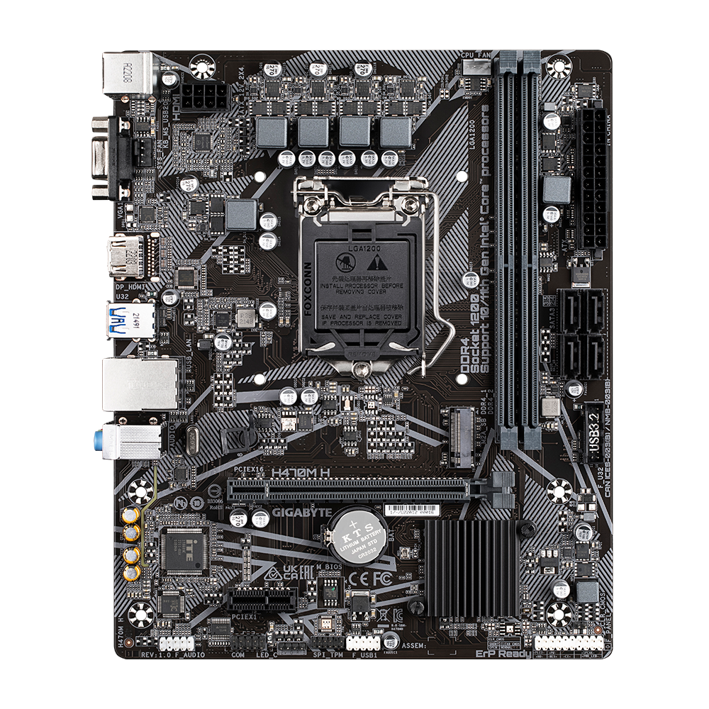 Mother H470m H Gigabyte 10gen