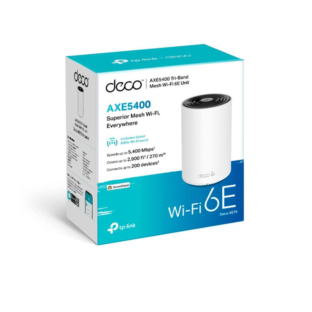 Router Deco Xe75 Wifi Mesh Ax5400 6e Pack X1 Tp-link