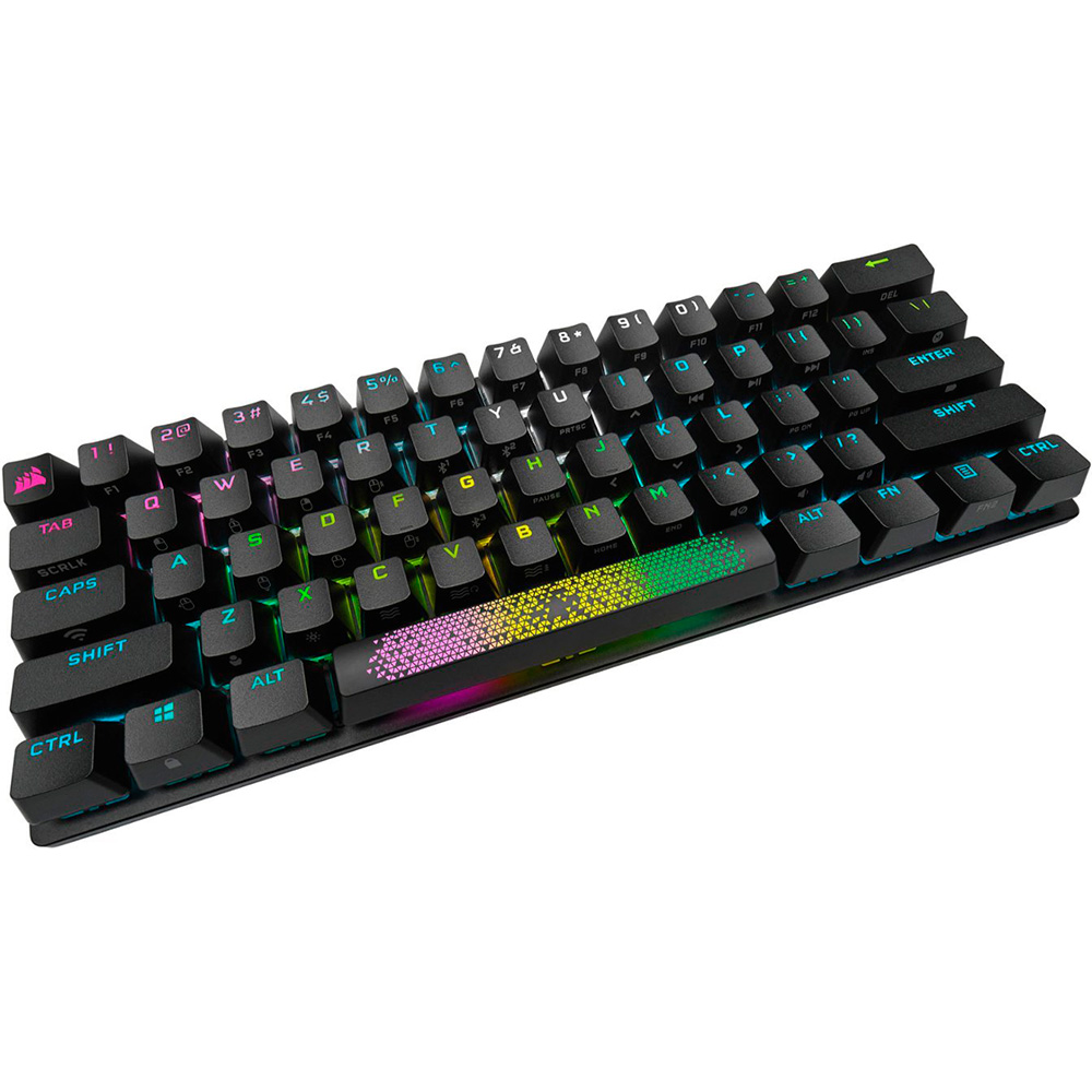 Teclado K70 Pro Mini Wireless 60 Rgb Mx Speed Us Black Corsair