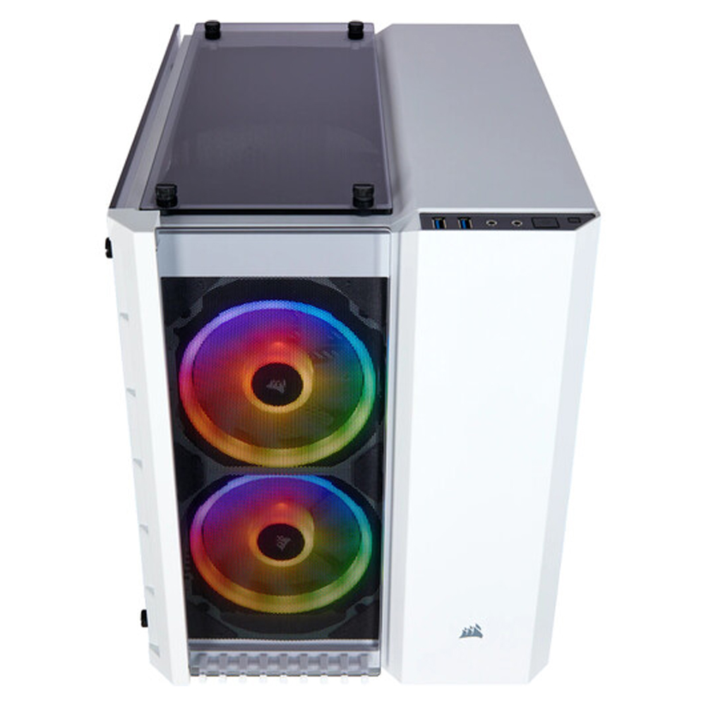 Gabinete Crystal 280x Rgb Tg White Corsair