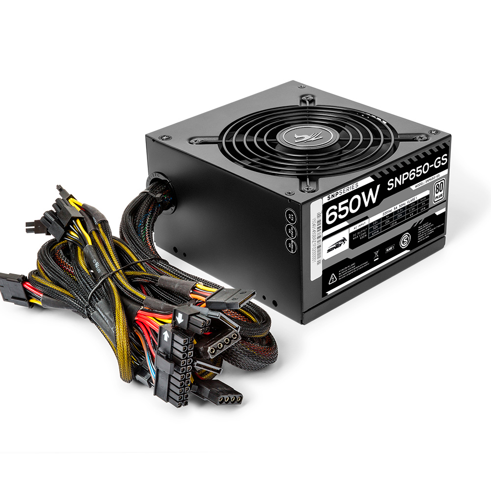 Fuente 650w 80+ White Snp650-gs Sentey