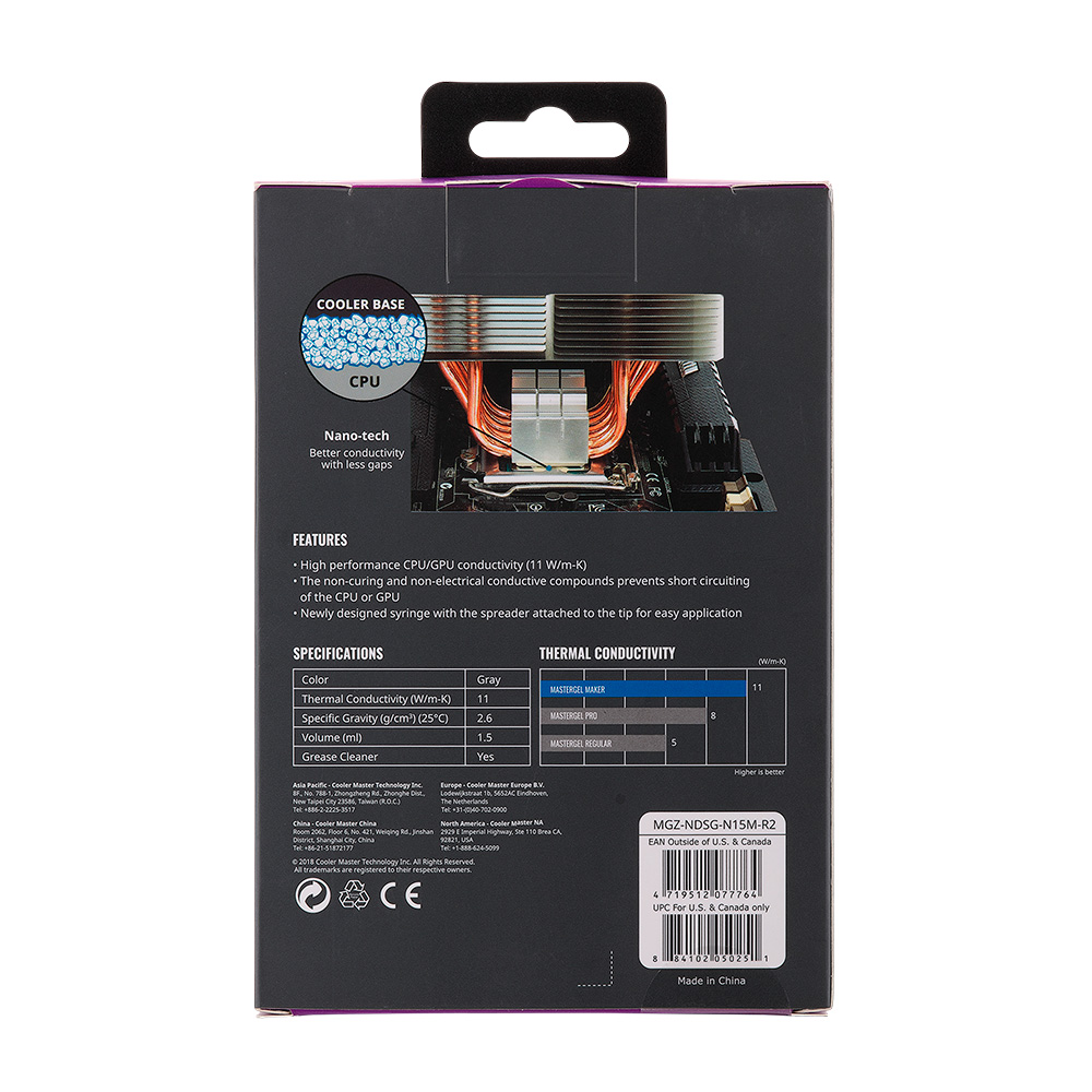Pasta Termica Mastergel Maker Cooler Master