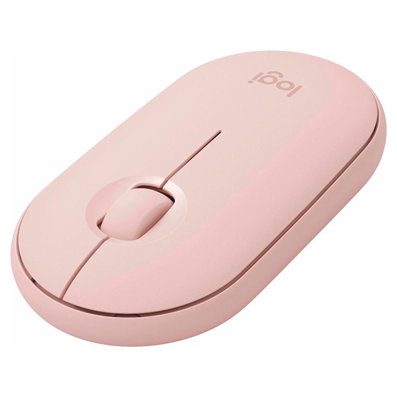 Mouse M350 Pebble Wireless Bt Rosa Logitech