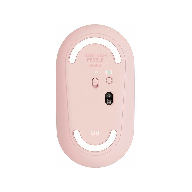 Mouse M350 Pebble Wireless Bt Rosa Logitech