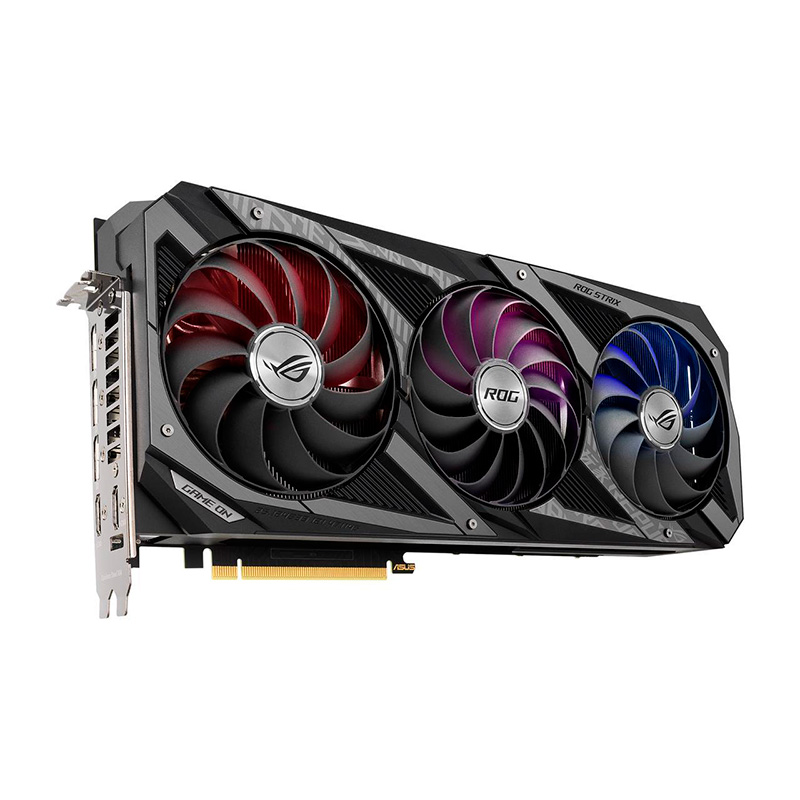 Placa De Video Asus Nvidia Geforce Rtx 3080 Ti O12g Gaming Rog Strix