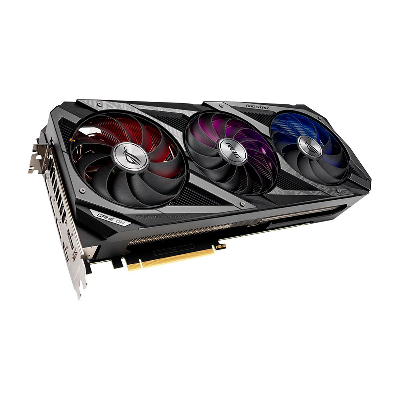 Placa De Video Asus Nvidia Geforce Rtx 3080 Ti O12g Gaming Rog Strix