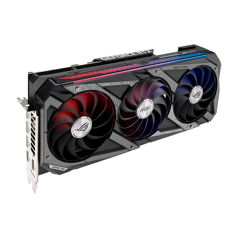 Placa De Video Asus Nvidia Geforce Rtx 3080 Ti O12g Gaming Rog Strix