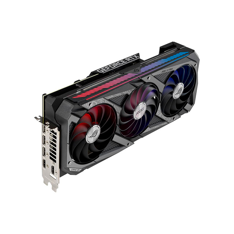 Placa De Video Asus Nvidia Geforce Rtx 3080 Ti O12g Gaming Rog Strix