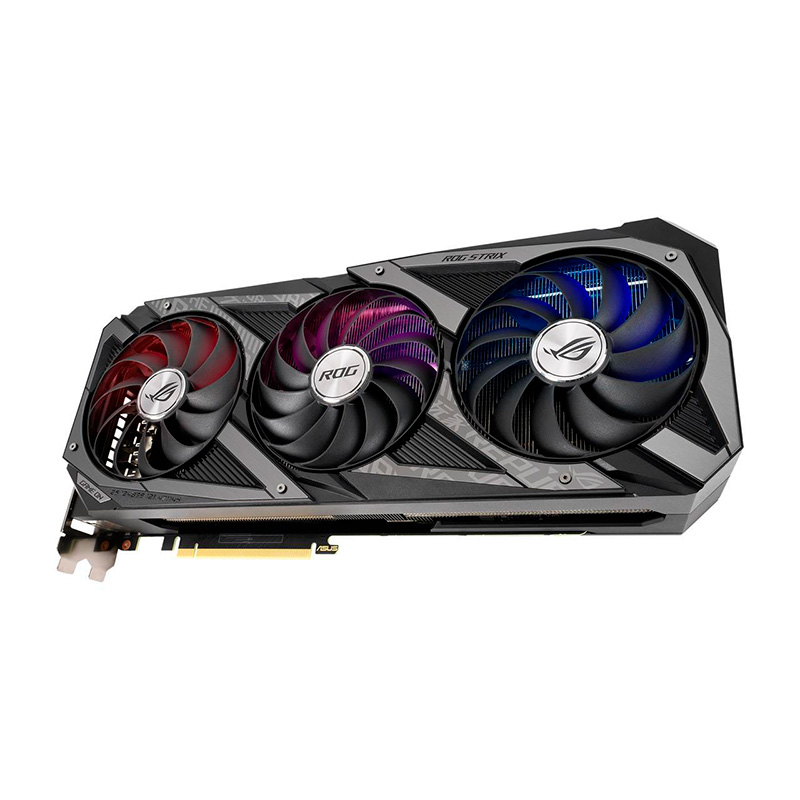 Placa De Video Asus Nvidia Geforce Rtx 3080 Ti O12g Gaming Rog Strix