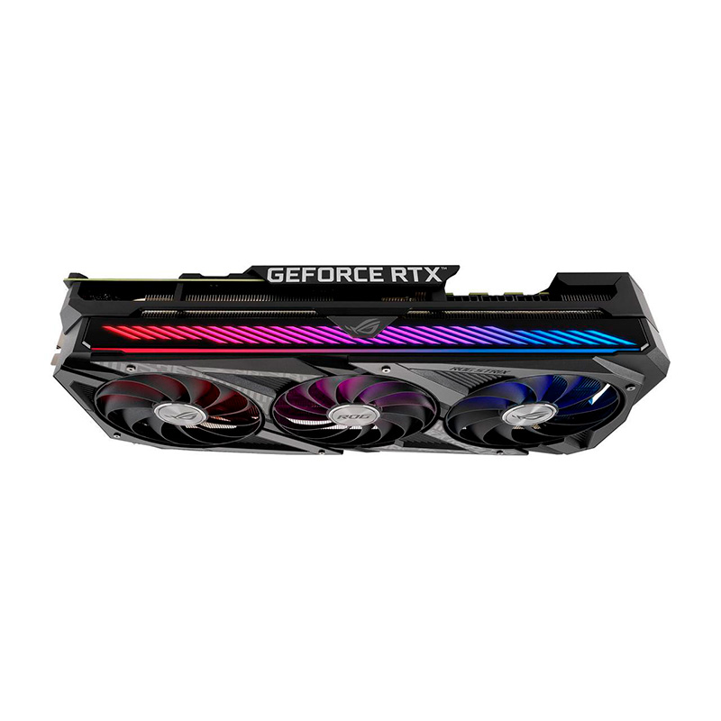 Placa De Video Asus Nvidia Geforce Rtx 3080 Ti O12g Gaming Rog Strix