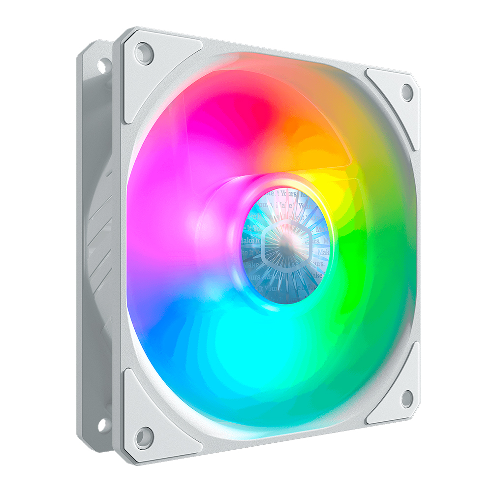 Cooler Fan Sickleflow 120 Argb 3 En 1 Kit White Cooler Master