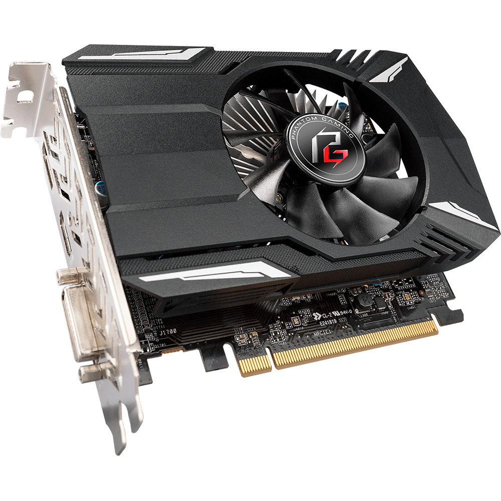 Placa De Video Radeon Rx 550 Phantom Gaming 2g Gddr5 Asrock | HYPERGAMING