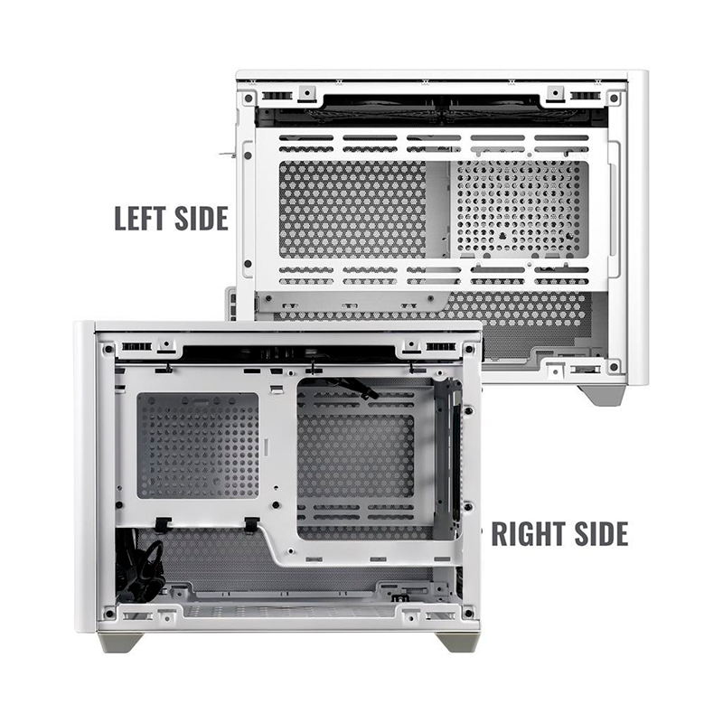 Gabinete Masterbox Nr200p White Itx Cooler Master