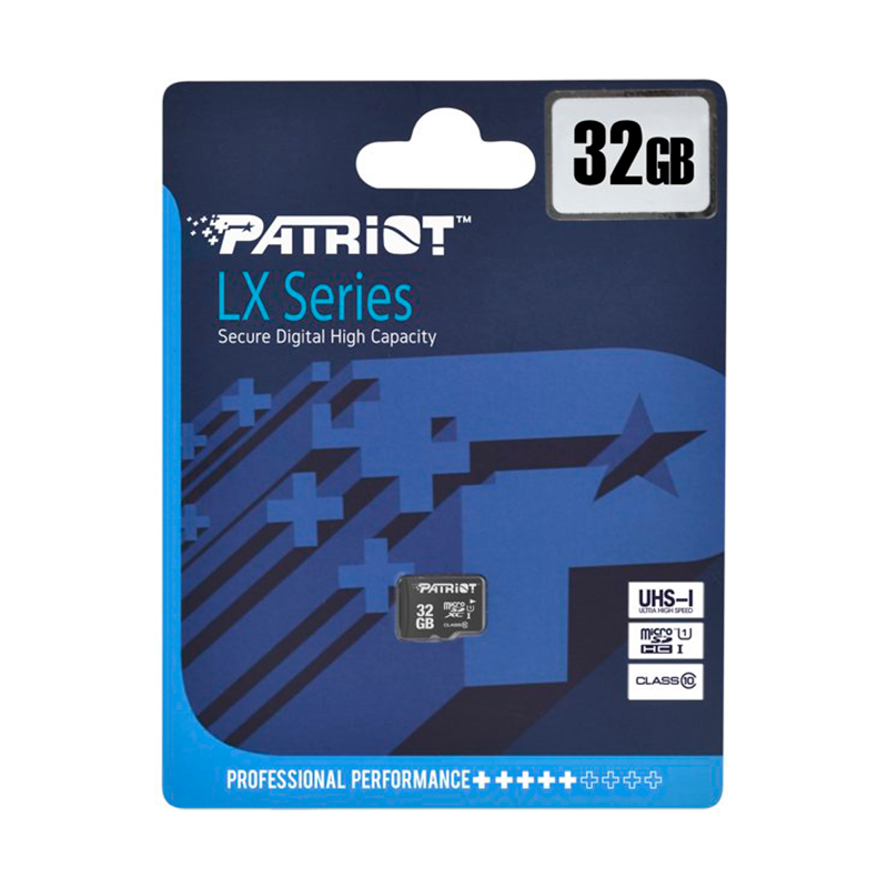 Memoria Micro Sd 32gb Clase 10 Patriot