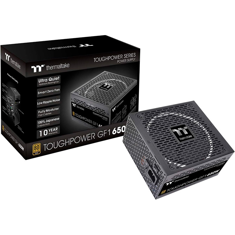 Fuente 650w 80+ Gold Toughpower Gf1 Modular Thermaltake