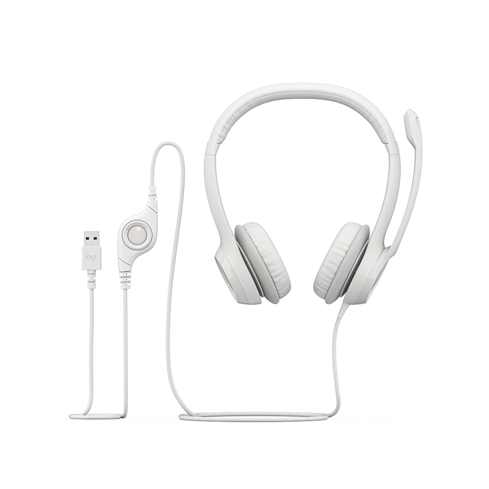 Auricular H390 Usb White Logitech