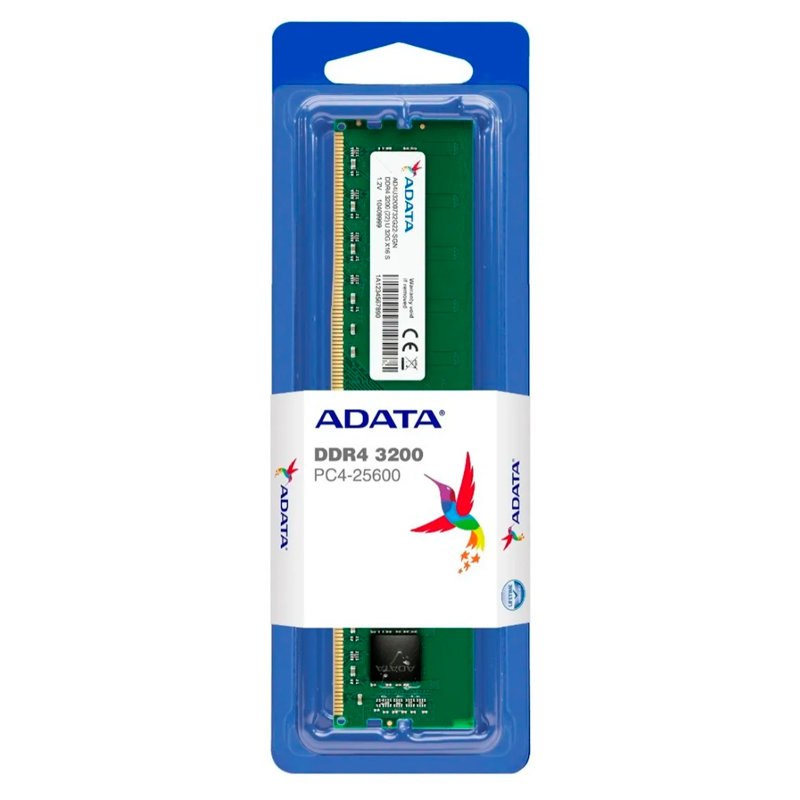 Memoria 8gb 3200mhz Ddr4 Udimm Adata