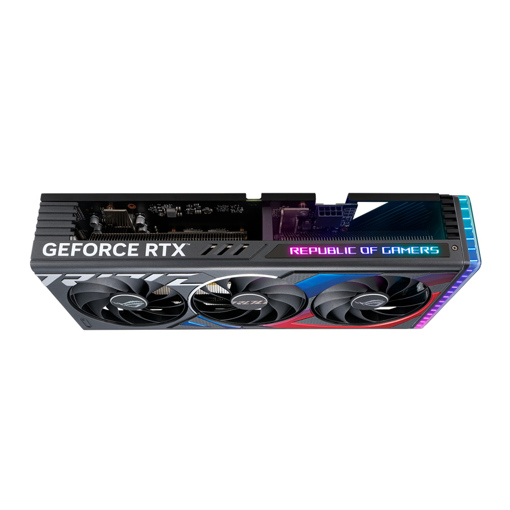 Placa De Video Asus Nvidia Geforce Rtx 4060 Oc 8gb Rog Strix