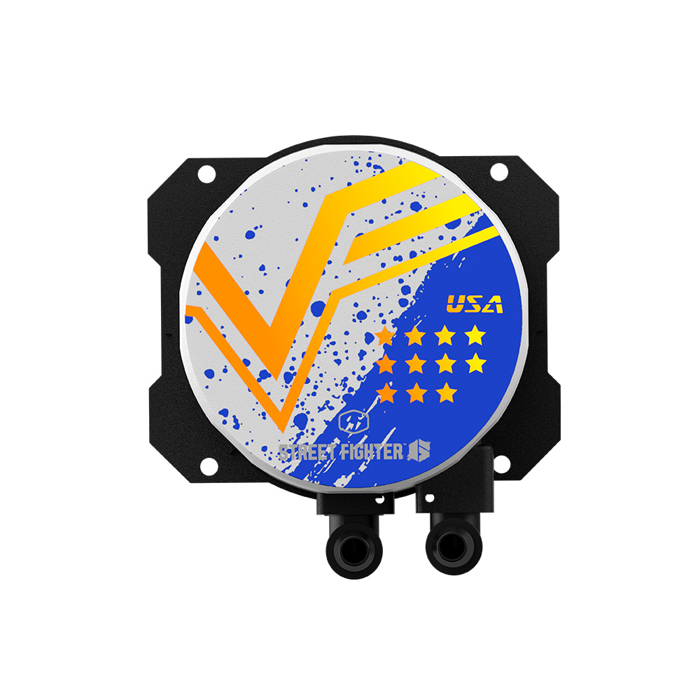 Water Cooling Masterliquid 360l Core Sf6 Chun-li Edition Cooler Master