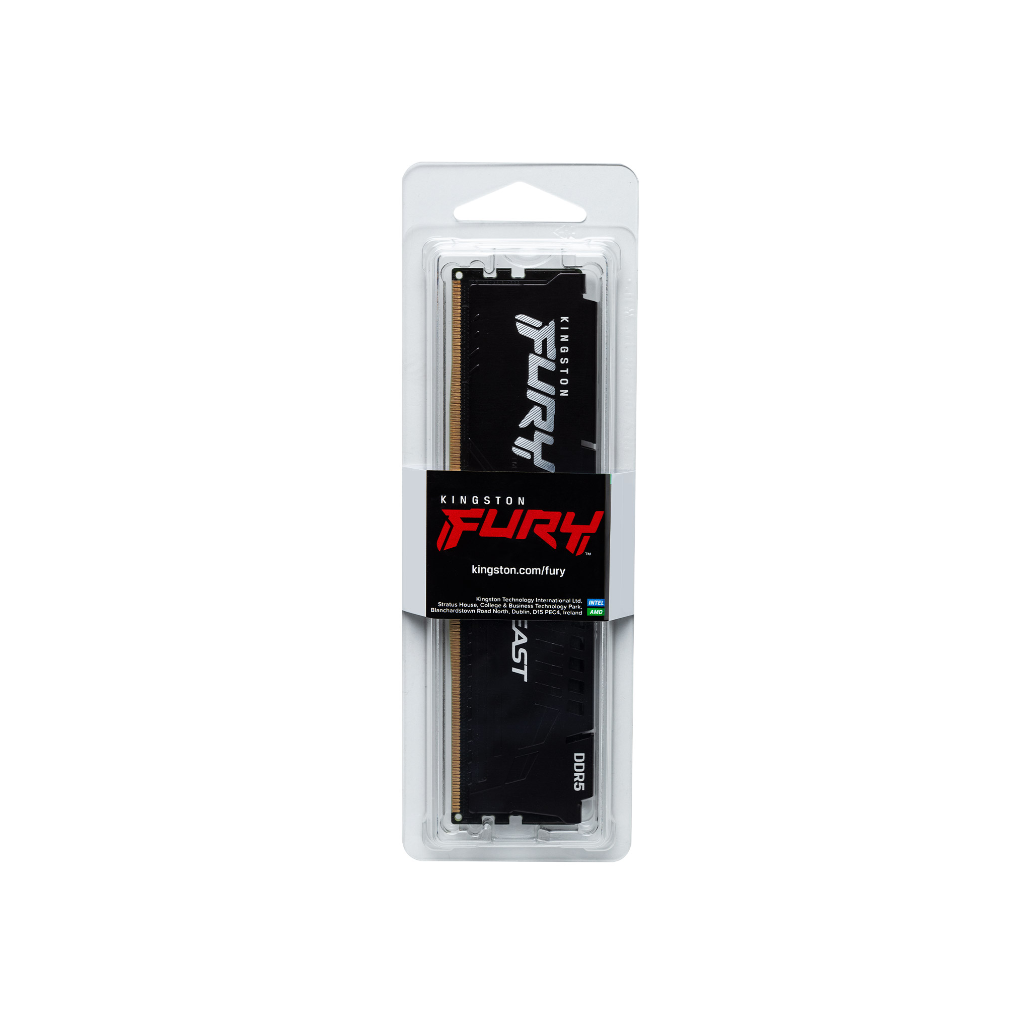 Memoria 32gb 2x16 5200mhz Fury Beast Amd Expo Kingston