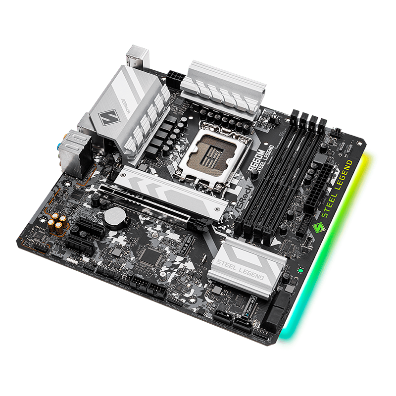 Mother B660m Steel Legend Ddr4 Asrock 12gen