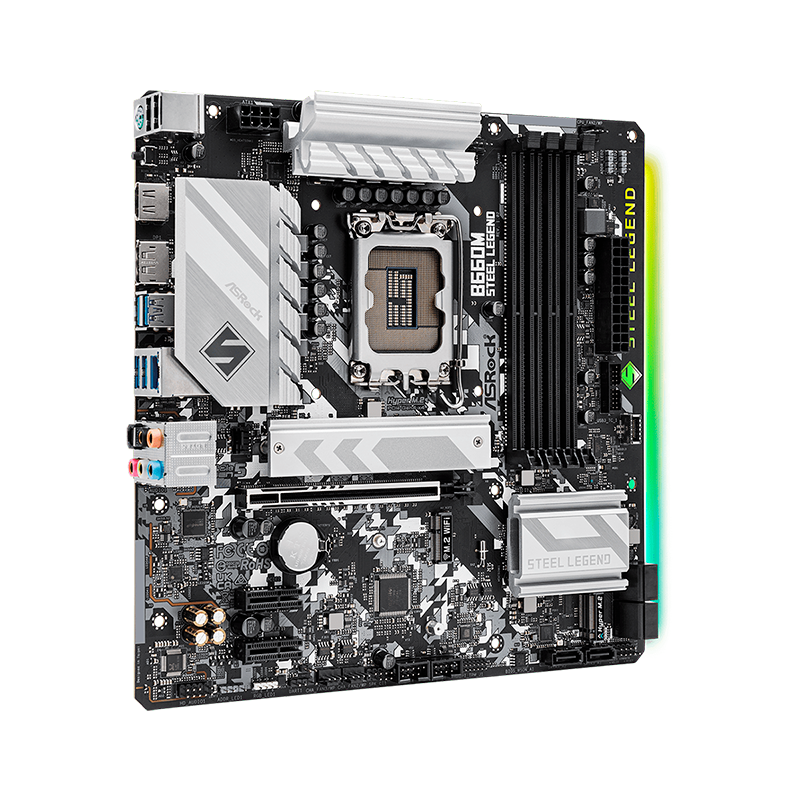 Mother B660m Steel Legend Ddr4 Asrock 12gen