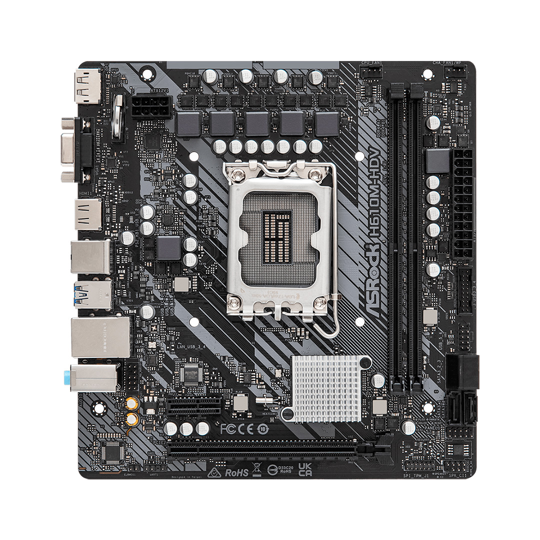 Mother H610m-hdv Asrock 12gen