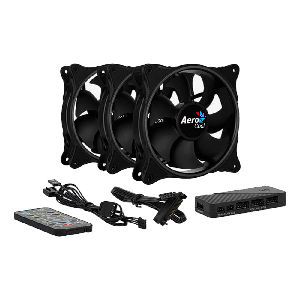 Fan Eclipse 12 Pro Argb Kit X3 Aerocool