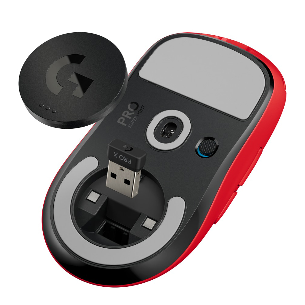 Mouse G Pro X Superlight Red Ligthspeed Logitech