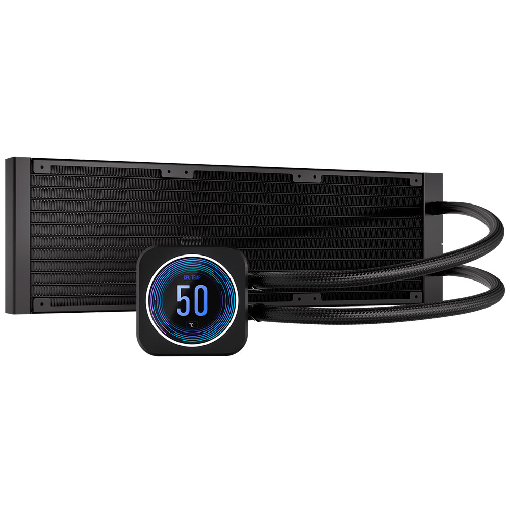 Water Cooling Icue H150i Elite Lcd Xt Black Rgb 360 Corsair