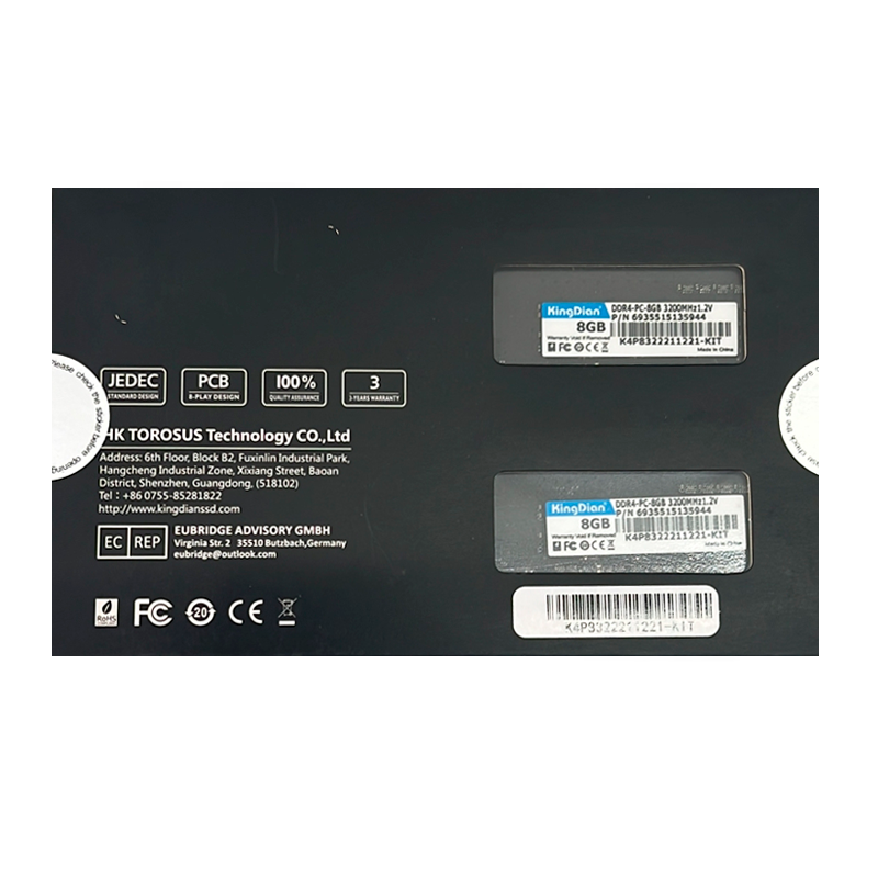 Memoria 16gb 2x8 3200mhz Ddr4 Ps Kingdian