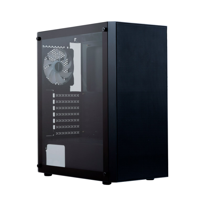 Gabinete Meshian X921 Mesh Tg Frgb 6 Fans Raidmax
