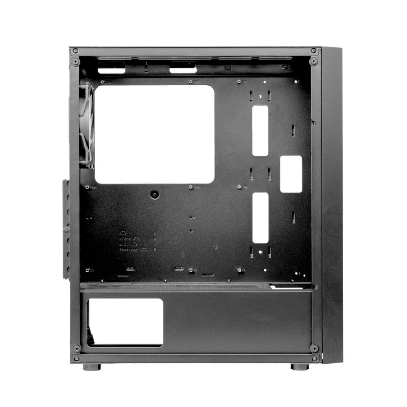 Gabinete Meshian X921 Mesh Tg Frgb 6 Fans Raidmax