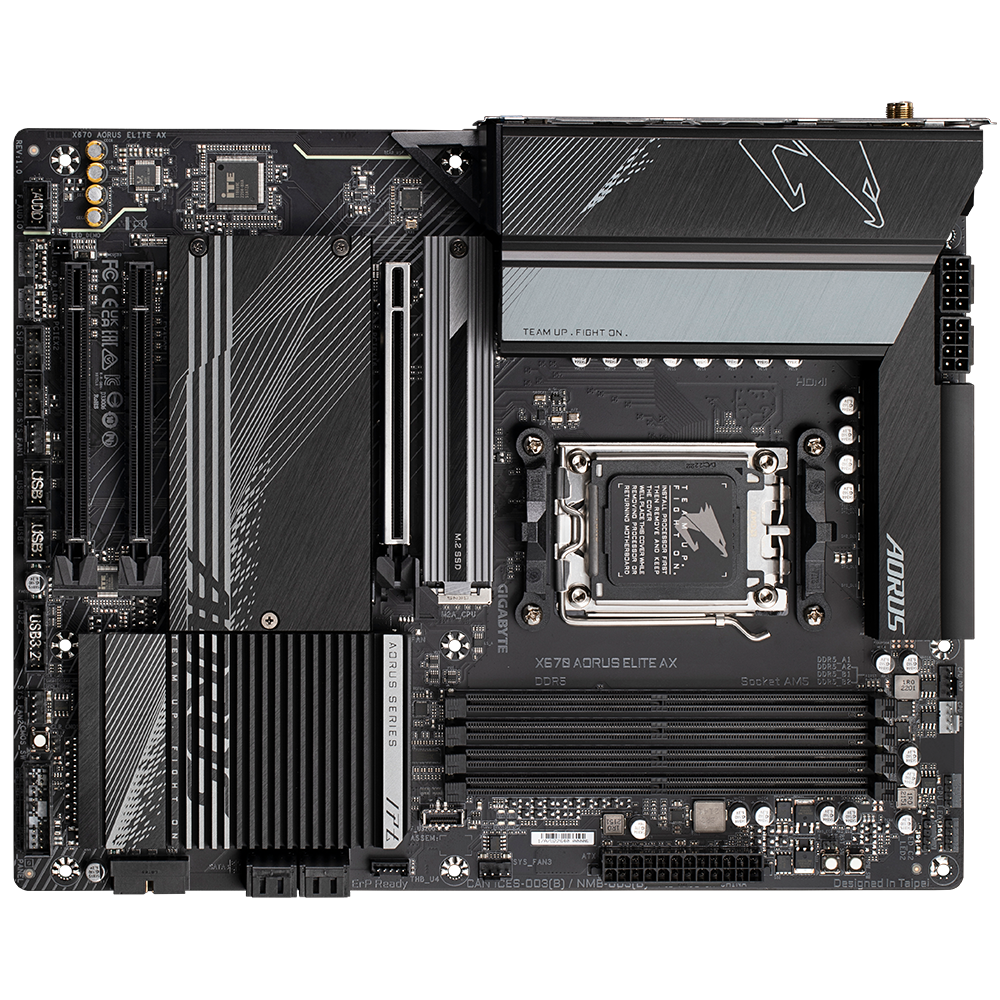 Mother X670 Aorus Elite Ax Gigabyte Am5