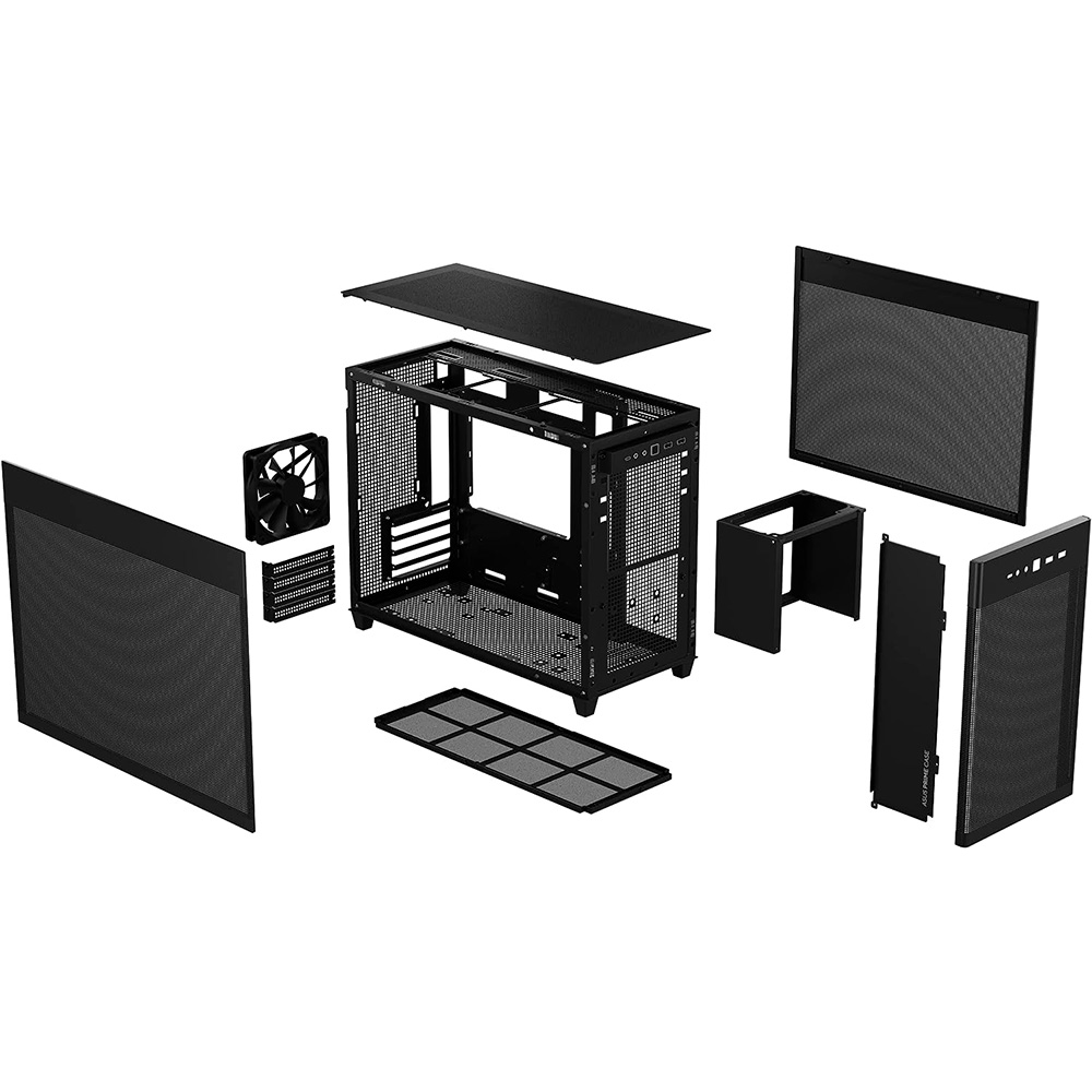 Gabinete Prime Ap201 Mesh Black Asus