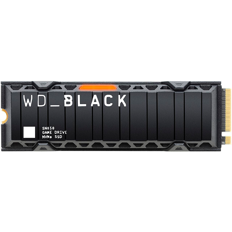 Disco Ssd 1tb M.2 Sn850 Heatsink Nvme Gen4 Black Wd