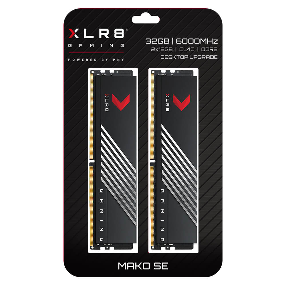 Memoria 32gb (2x16) 6000mhz Ddr5 Mako Xlr8 Pny