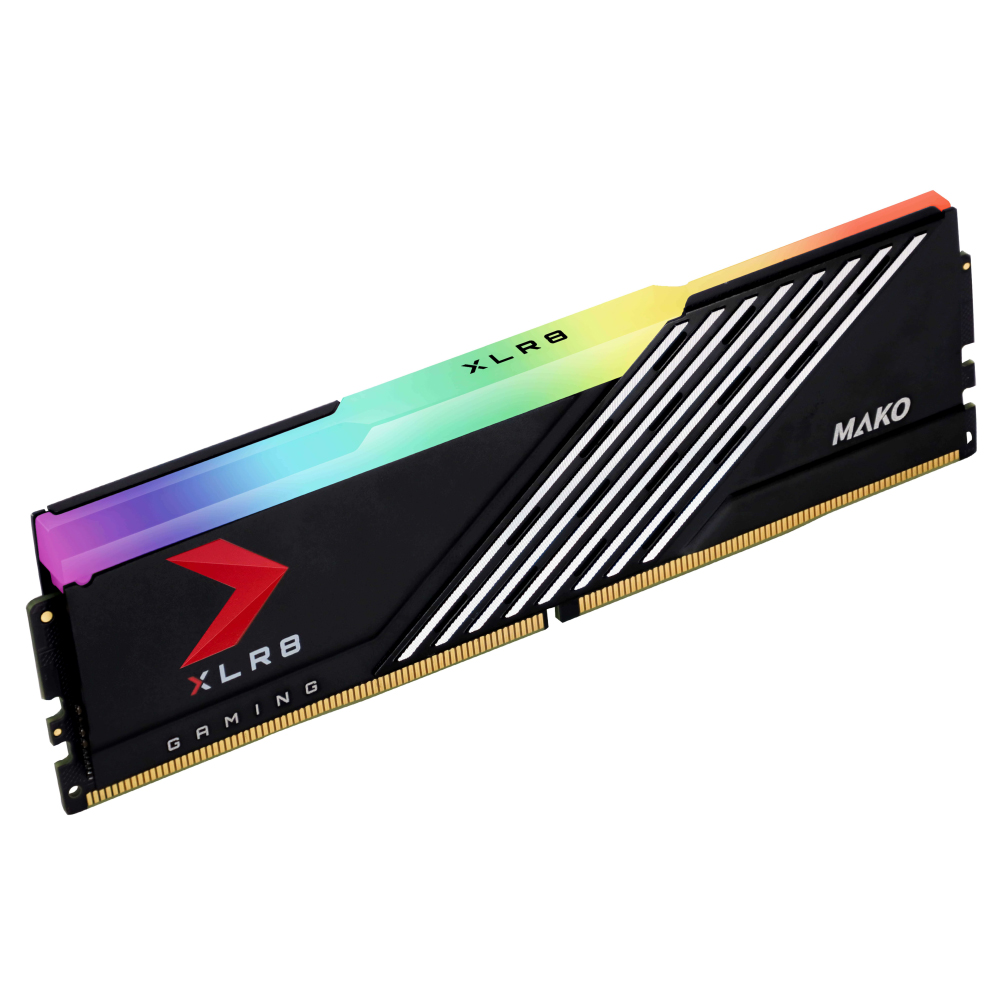 Memoria 16gb 6000mhz Ddr5 Mako Xlr8 Epic-x Rgb Pny