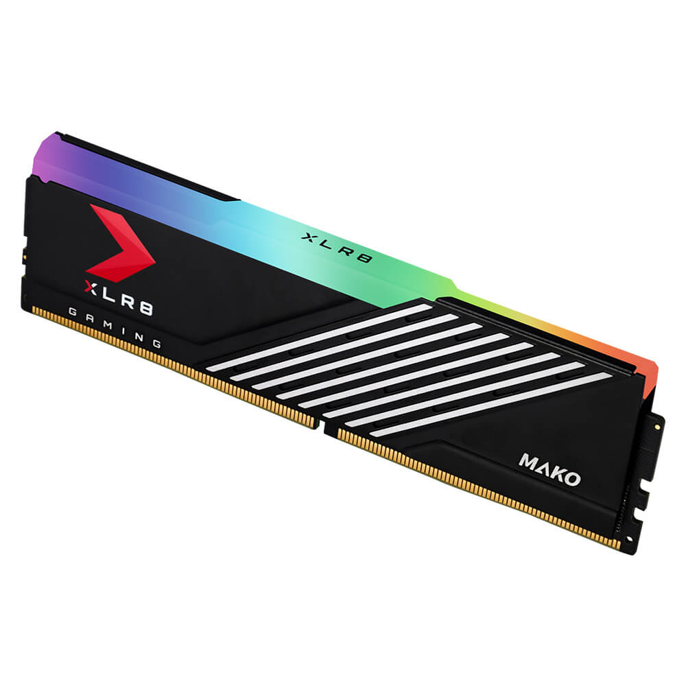 Memoria 16gb 6000mhz Ddr5 Mako Xlr8 Epic-x Rgb Pny