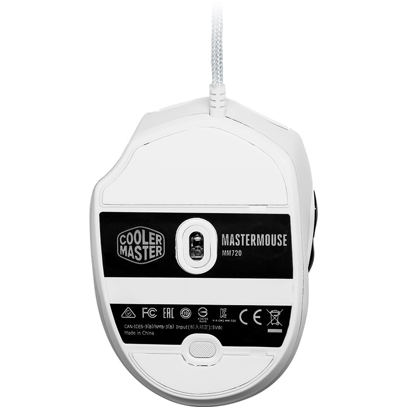 Mouse Cm720 White Matte Rgb Cooler Master
